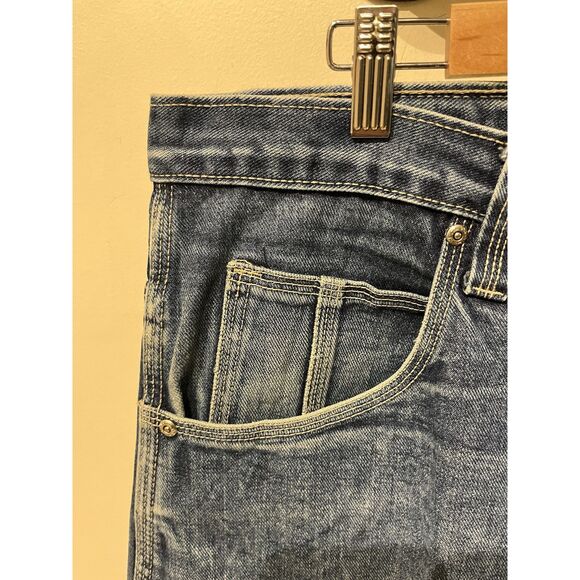 Vintage Wu Tang Clan Hip Hop Wide Rap Jeans Size 36 - Picture 8 of 11